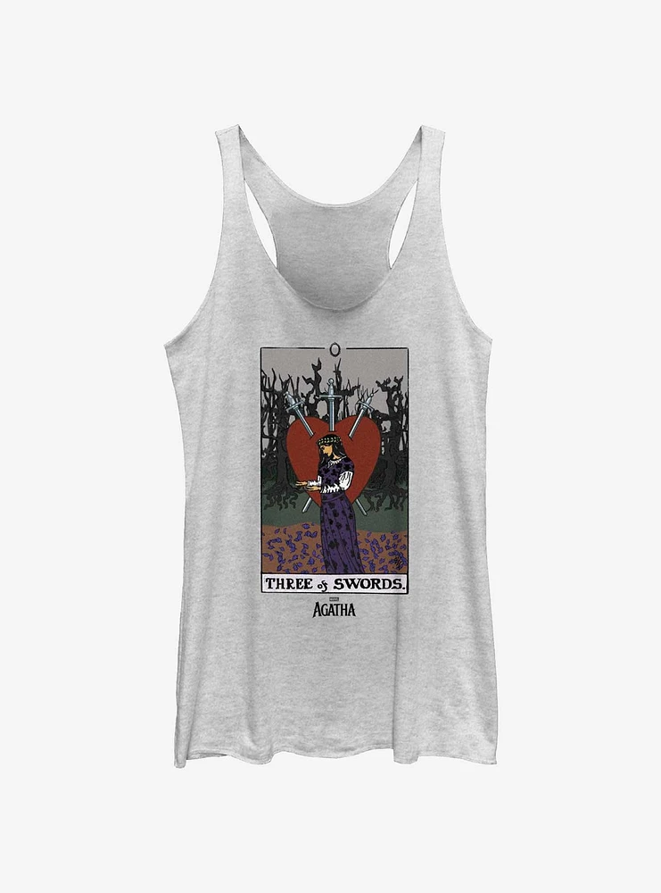 Marvel Agatha Three Of Swords Womens Tank