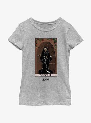 Marvel Agatha Death Tarot Card Youth Girls T-Shirt