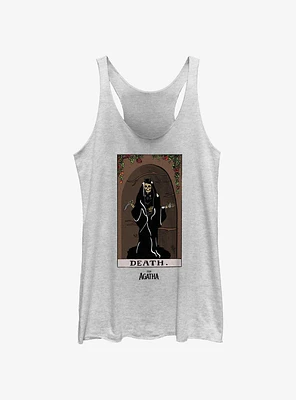 Marvel Agatha Death Tarot Card Womens Tank