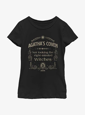 Marvel Agatha Coven Youth Girls T-Shirt