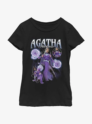 Marvel Agatha Pose Youth Girls T-Shirt