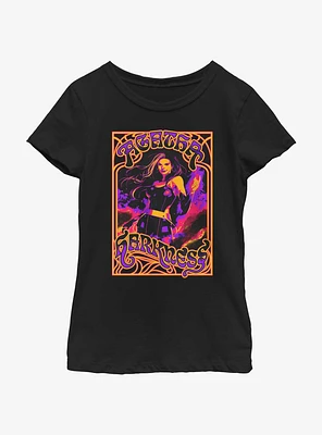 Marvel Agatha Pose Neon Youth Girls T-Shirt