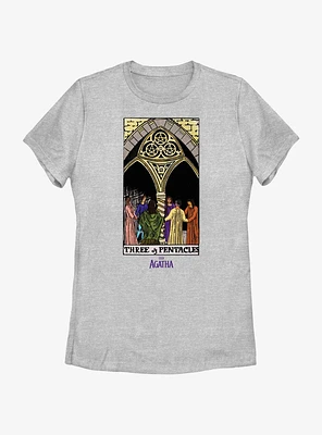 Marvel Agatha Three Of Pentacles Womens T-Shirt