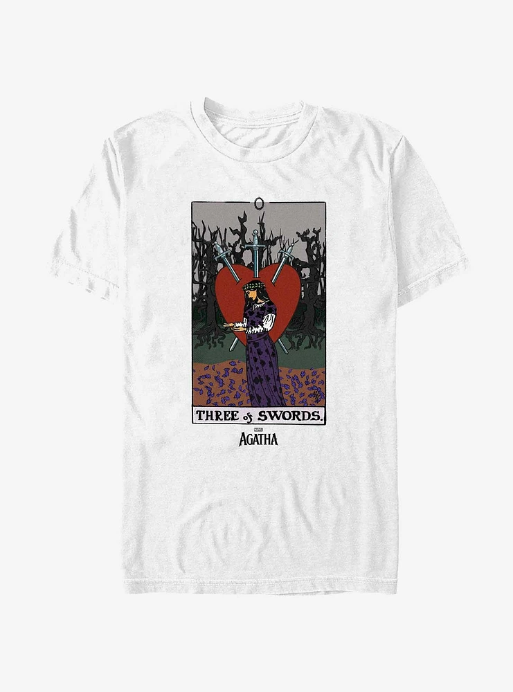 Marvel Agatha Three Of Swords T-Shirt