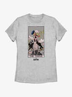 Marvel Agatha The Tower Tarot Card Womens T-Shirt