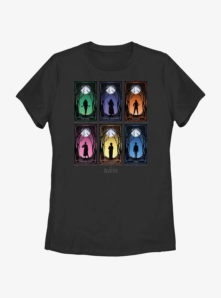 Marvel Agatha Cards Womens T-Shirt