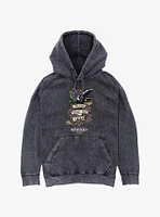 Beetlejuice Never Trust The Living Sandworm Mineral Wash Hoodie