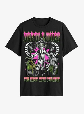 Beetlejuice Heavy Metal Ghost With The Most T-Shirt