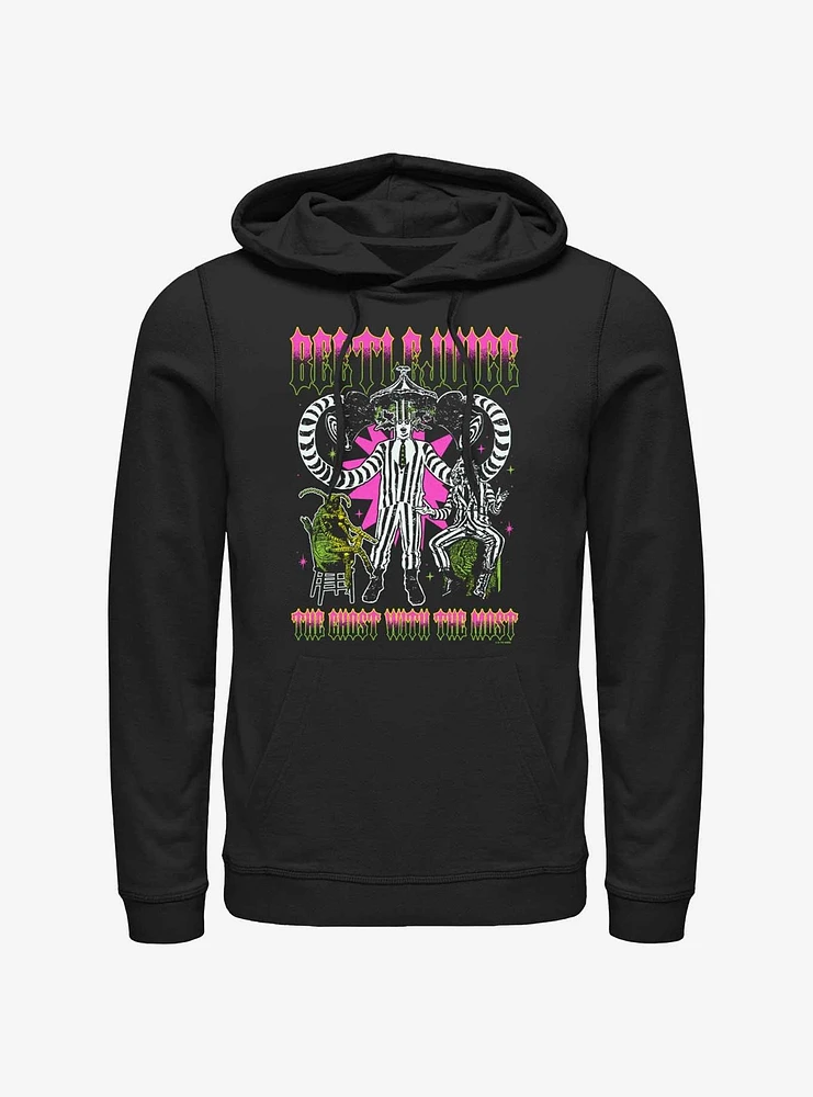 Beetlejuice Heavy Metal Ghost With The Most Hoodie