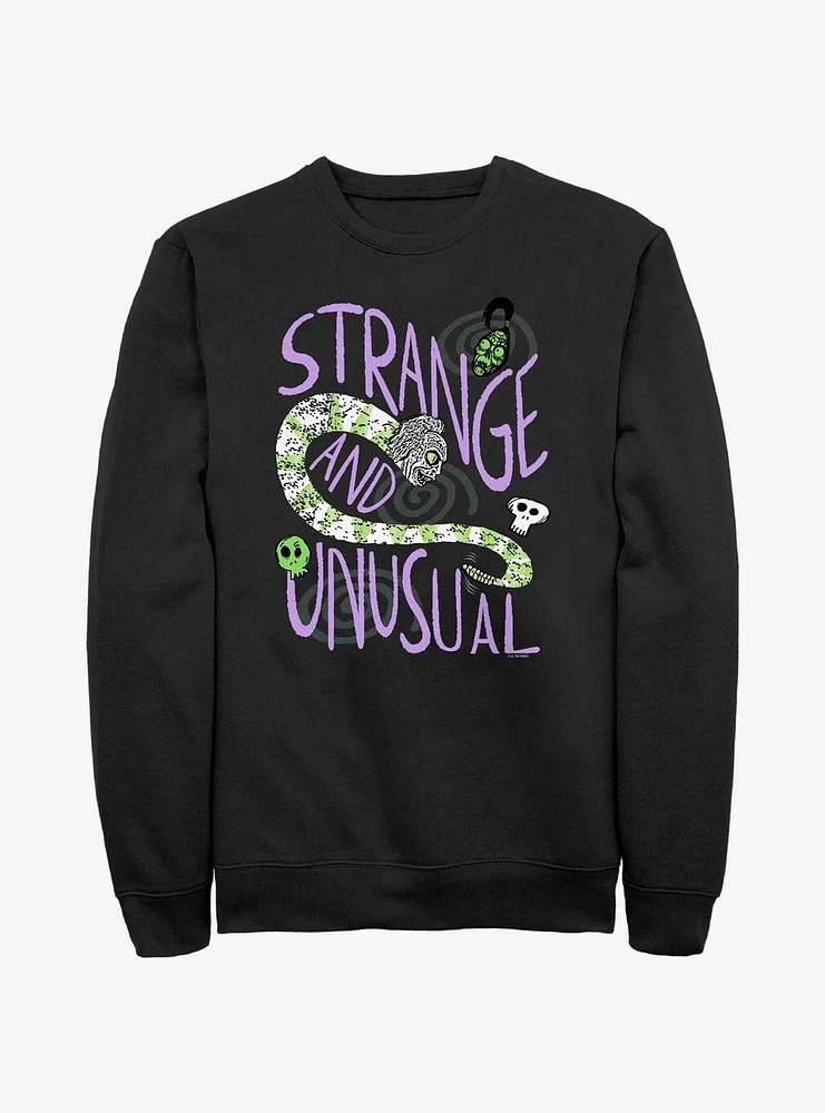 Beetlejuice Strange And Unusual Sweatshirt