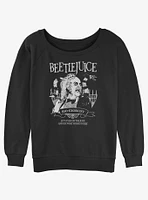 Beetlejuice Bio-Exorcist Womens Slouchy Sweatshirt