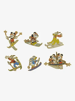 Disney Mickey and Friends Skiing Adventure Blind Box Enamel Pin — BoxLunch Exclusive