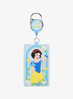 Disney Snow White and the Seven Dwarfs Snow White Floral Retractable Lanyard