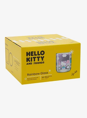 Hello Kitty And Friends Rainbows Glass Cup Set