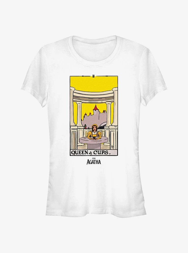 Marvel Agatha Queen Of Cups TarotGirls T-Shirt