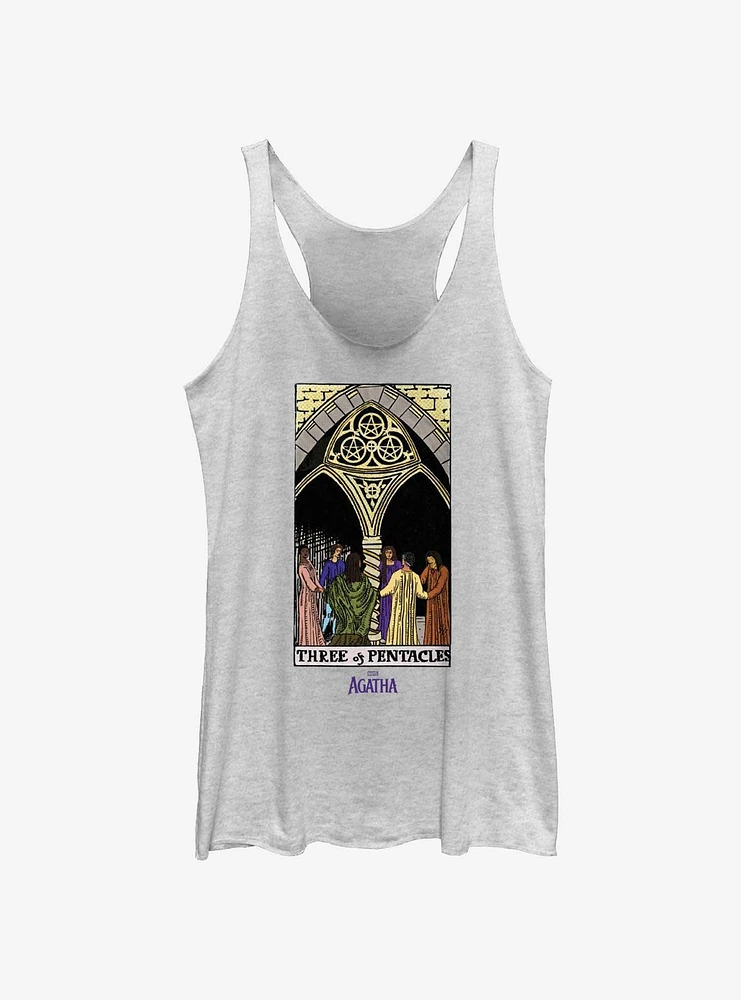 Marvel Agatha Three Of Pentacles Tarot Girls Tank