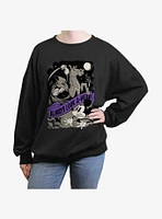 Disney Mickey Mouse Headless Womens Oversized Sweatshirt