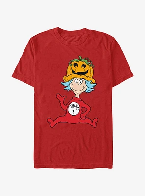 Dr. Seuss Cat The Hat Pumpkin Thing 1 T-Shirt