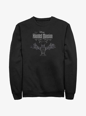 Disney The Haunted Mansion Bat Logo Sweatshirt