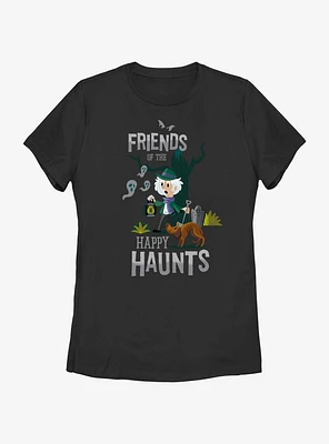 Disney The Haunted Mansion Friends Of Happy Haunts Womens T-Shirt