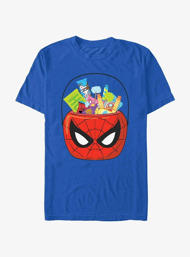 Marvel Spider-Man Halloween Basket T-Shirt