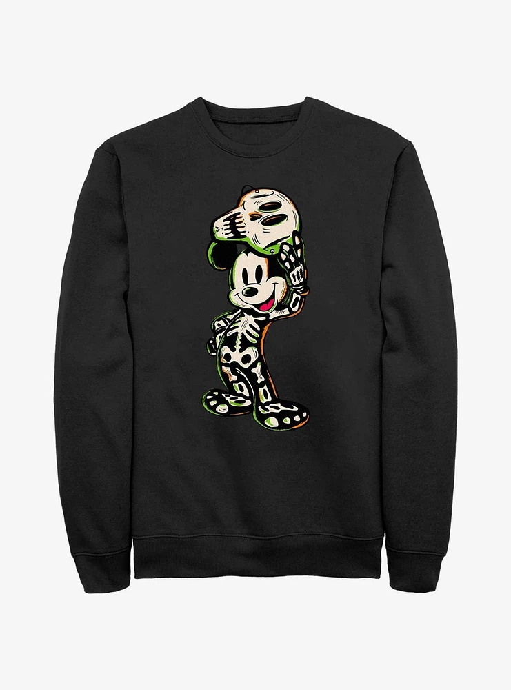 Disney100 Mickey Mouse Skeleton Sweatshirt