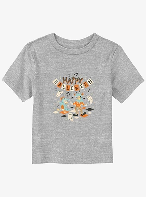 Disney Mickey Mouse Happy Halloween Party Toddler T-Shirt