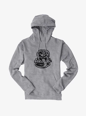 Cobra Kai Black And White Logo Hoodie