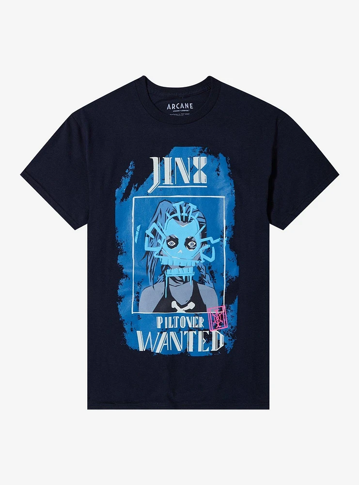 Arcane Jinx Wanted Poster T-Shirt