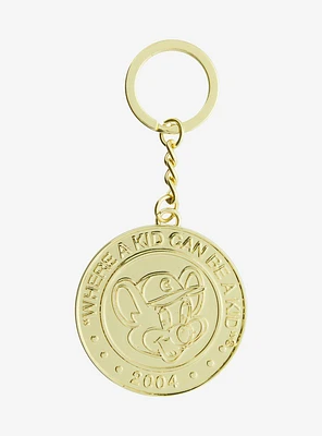 Chuck E. Cheese Token Keychain