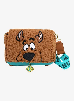 Loungefly Scooby-Doo! Plush Scooby Figural Crossbody Bag