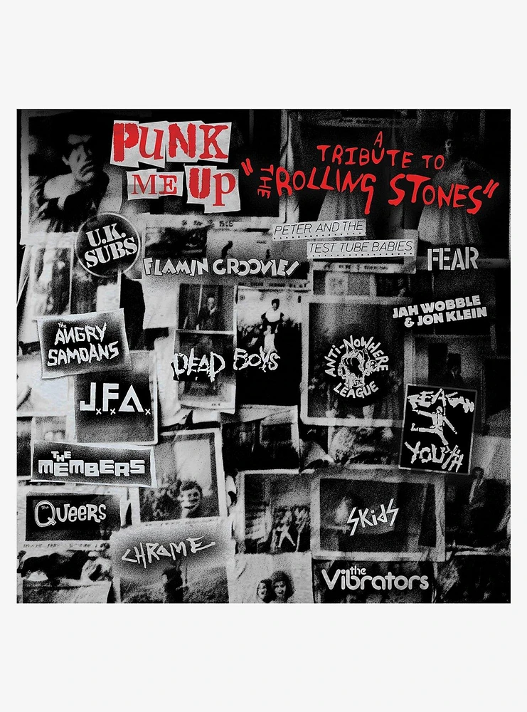 Punk Me Up Tribute To Rolling Stones Various Vinyl LP