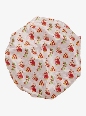 Strawberry Shortcake Desserts Allover Print Satin Bonnet