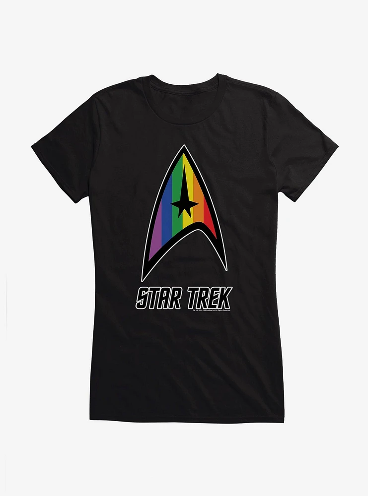 Star Trek Pride Girls T-Shirt