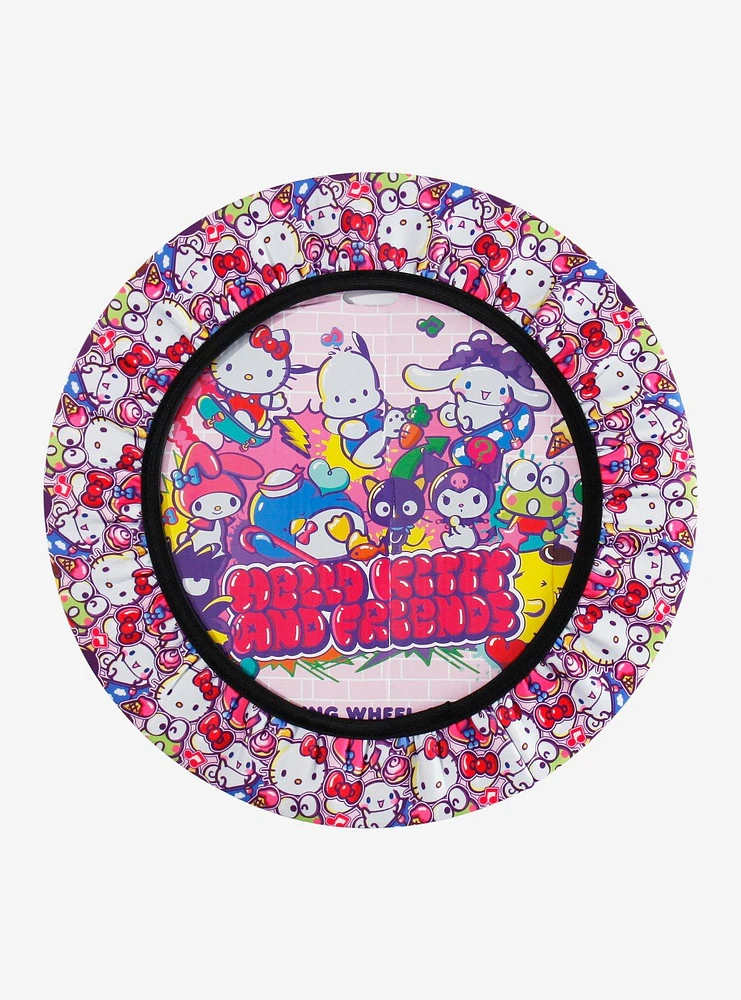 Sanrio Hello Kitty and Friends Steering Wheel Cover