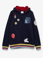 Bluey Icons Youth Zippered Hoodie