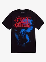 Ozzy Osbourne Bark At The Moon Puff Paint T-Shirt