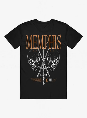 Memphis May Fire Skull & Sword T-Shirt