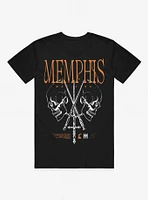 Memphis May Fire Skull & Sword T-Shirt