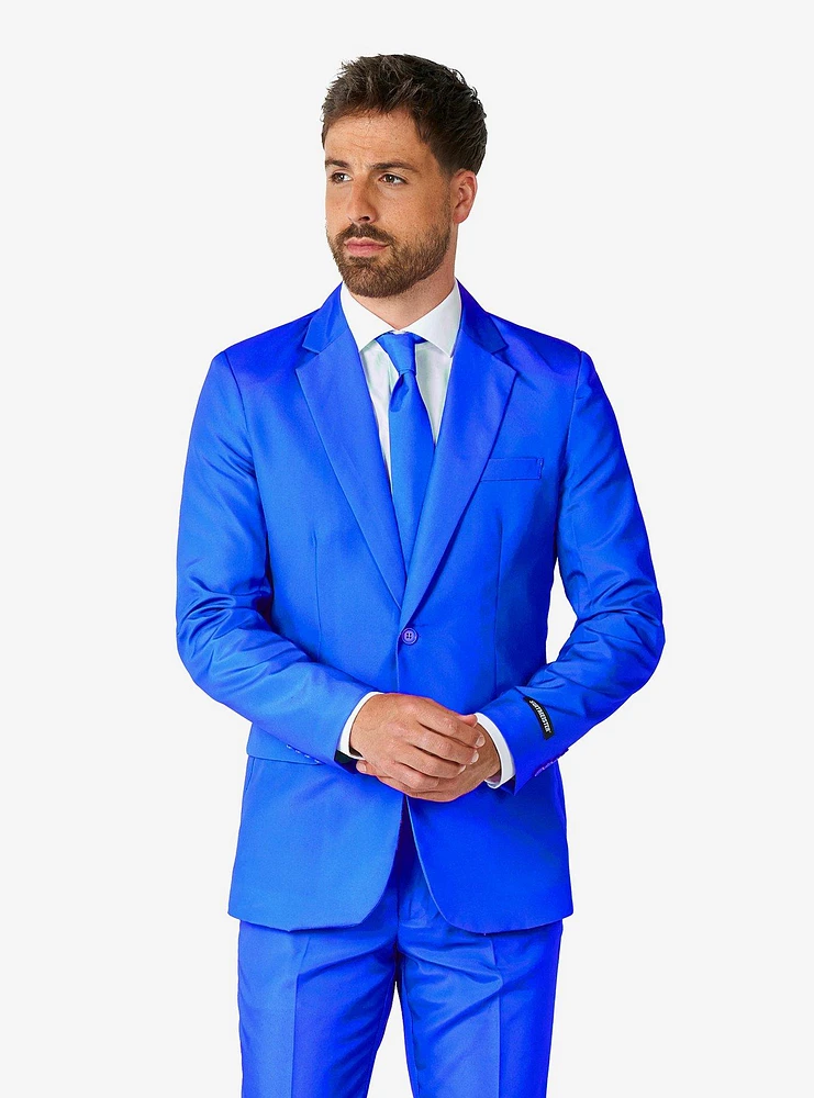 Solid Blue Suit