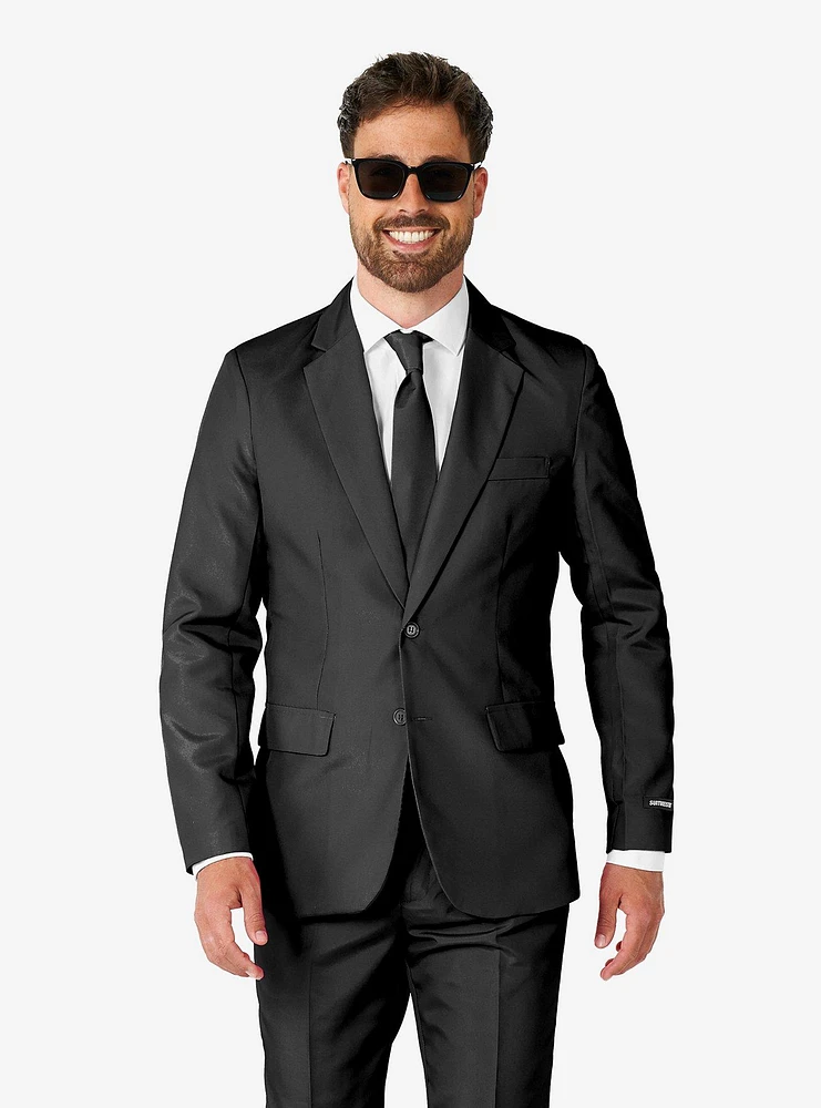 Solid Black Suit