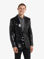 Sequins Black Blazer