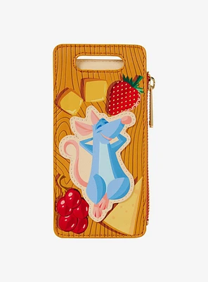 Loungefly Disney Pixar Ratatouille Remy Cheese Board Figural Cardholder