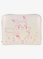 Loungefly Pokémon Pikachu Iridescent Small Zip Wallet