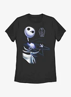 Disney The Nightmare Before Christmas Jack And Zero Womens T-Shirt