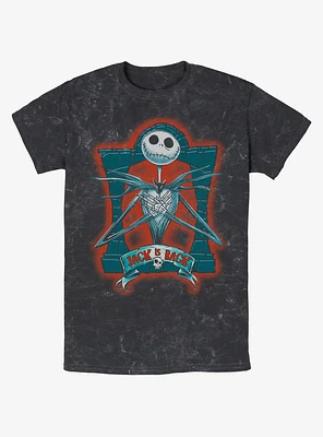 Disney The Nightmare Before Christmas Jack Crypt Mineral Wash T-Shirt