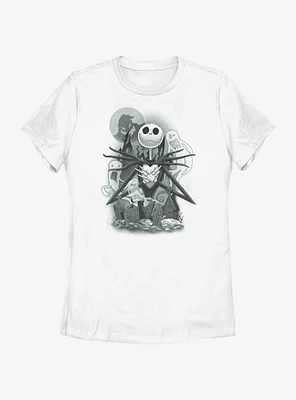 Disney The Nightmare Before Christmas Jack To Heart Womens T-Shirt