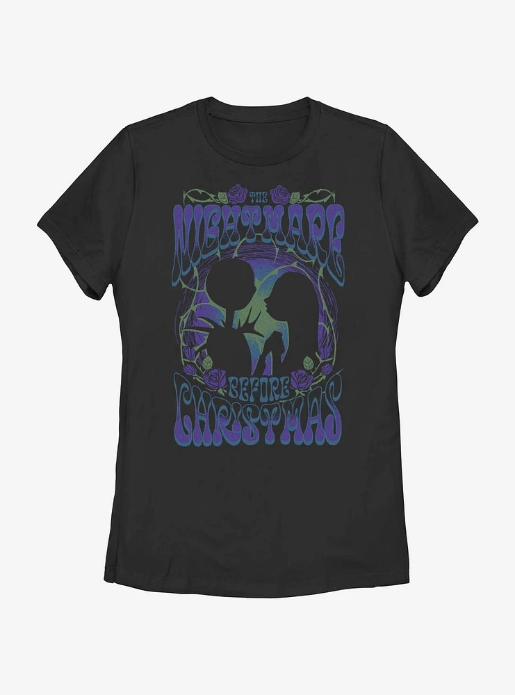 Disney The Nightmare Before Christmas Poster Womens T-Shirt