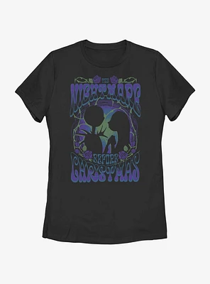 Disney The Nightmare Before Christmas Poster Womens T-Shirt