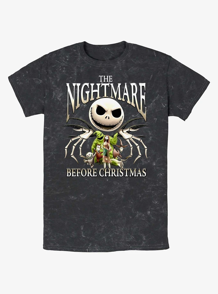 Disney The Nightmare Before Christmas Jacks A Mineral Wash T-Shirt